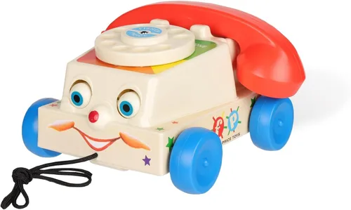 Vista 2 de Teléfono clásico con parloteo de Fisher Price