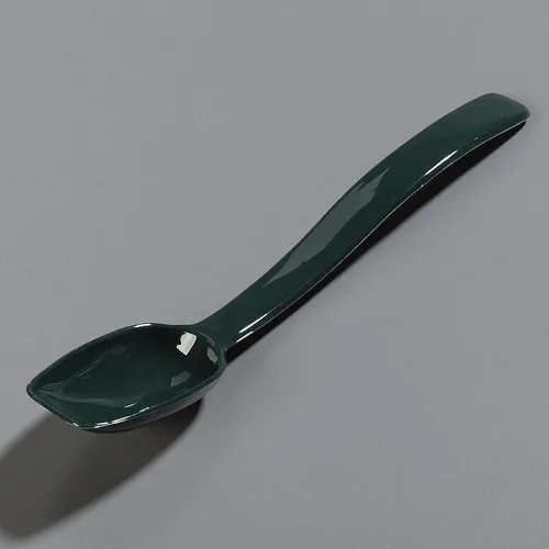 Vista 8 de Carlisle FoodService Products Cuchara sólida de plástico, 9 pulgadas, verde (paquete de 2)