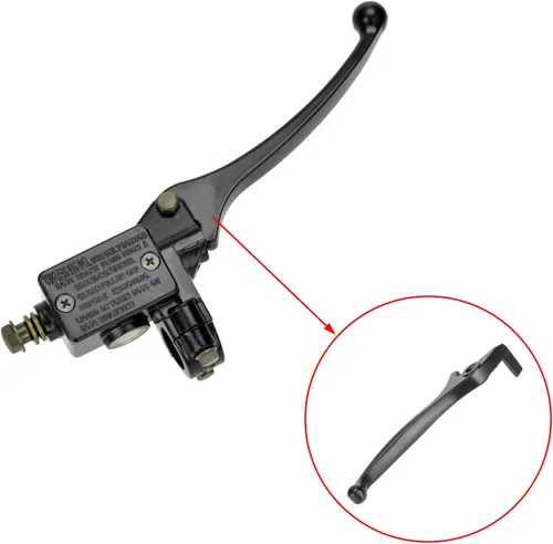 Vista 4 de YOXUFA - Palanca de freno de disco hidráulico derecho para motocicleta de 50 cc, 70 cc, 90 cc, 110 cc, 125 cc SSR Apollo Pit Dirt Bike TaoTao DB10