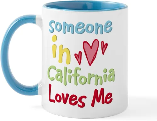 Vista 85 de CafePress Taza de café de cerámica de 11 oz (11.0 fl oz) de San Francisco Blanco - Taza San Francisco