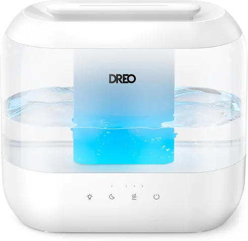 Vista 5 de Dreo Humidificadores inteligentes de 4L para dormitorio y humidificadores para dormitorio