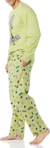 Vista 3 de Tienda Essentials Disney Marvel Star Wars Conjunto de pijama de franela para hombres