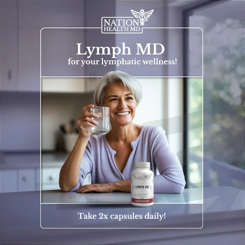 Vista 7 de Lymph MD - Suplemento de drenaje linfático - con bromelina, equinácea, raíz de bardana, diente de león, rutina, algas y más - Soporte del sistema