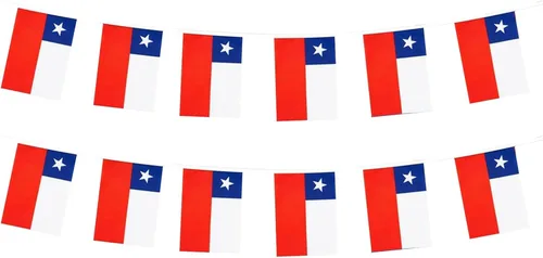 Vista 25 de Pequeña bandera estadounidense, mini bandera de Estados Unidos, decoración de banderines para desfiles, fiestas, aulas, jardines y festivales