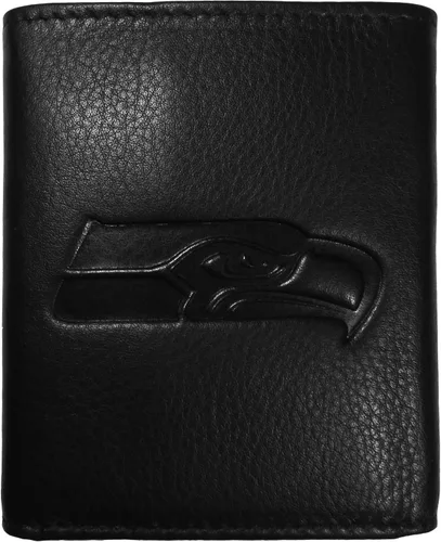 Vista 11 de Siskiyou Sports NFL unisex Embossed Leather Tri-fold Wallet