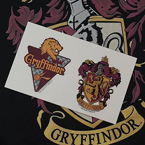 Vista 6 de Popfunk Sudadera clásica con capucha y calcomanías de Harry Potter tallas juveniles