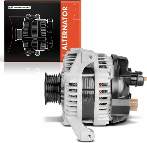 Vista 9 de A-Premium Alternador compatible con Ford F-150 F150 2009-2010 4.6L, 12V 135A polea de 6 ranuras en el sentido de las agujas del reloj, reemplazo #