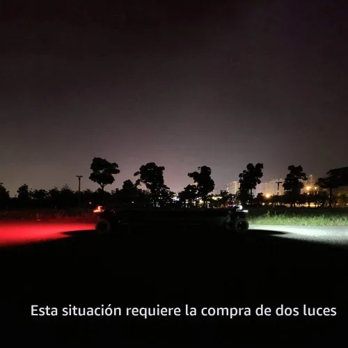 Vista 3 de IWONDER V2.0 - Luces de monopatín impermeables con brillo recargable por USB, accesorios de luz de seguridad, luces LED para monopatín eléctrico