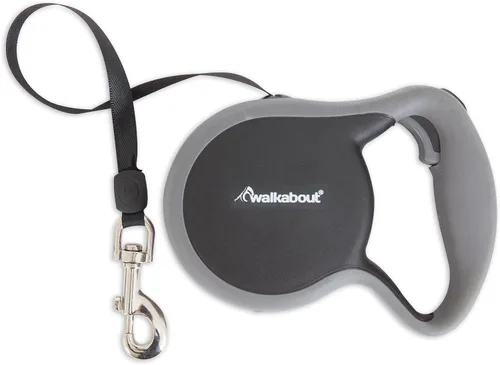 Vista 2 de Petmate Walkabout 3 Collar retráctil, negro, pequeño (02402)