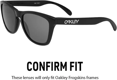 Vista 3 de IKON LENSES Polarized Replacement Lenses For Oakley Frogskins Sunglasses