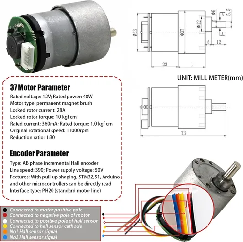 Vista 3 de SmaringRobot Kit de chasis de coche robot de metal
