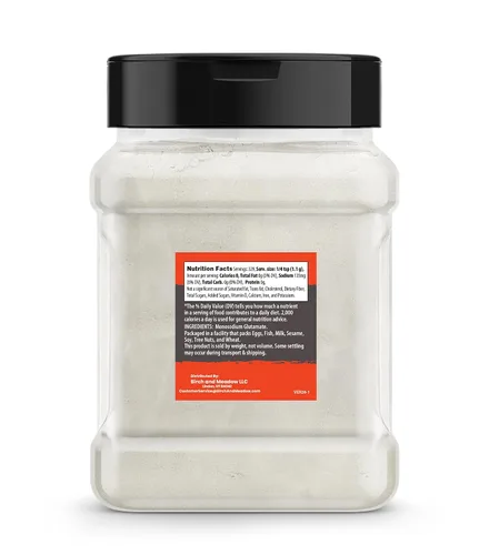 Vista 2 de Birch & Meadow MSG en polvo, 12.8 oz, glutamato monosódico, potenciador del sabor