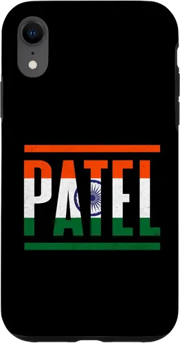 Vista 9 de Funda para iPhone 12 mini Patel con apellido familiar y orgullo de la bandera de la India