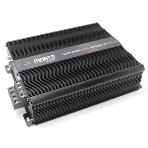 Vista 2 de Marts Digital Amplificador de 4 Ch Rango Completo Clase D Compacto 2000w 2 ohmios MXS-2000x4-2