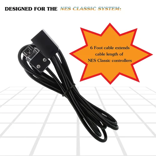 Vista 4 de Nyko Extend Link - 6ft Extension Cable For NES Classic Edition