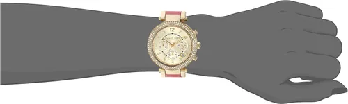 Vista 2 de Michael Kors Reloj Parker tono dorado MK6363 Mujer, Oro, Cronógrafo