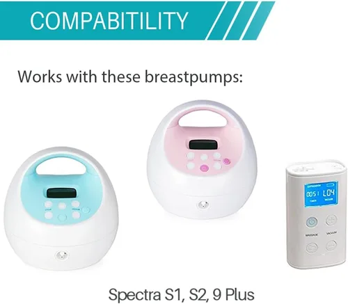 Vista 2 de PumpMom - Membrana de silicona de repuesto, para Spectra S2 S1 y 9 Plus Protector de reflujo de leche y protectores de reflujo Maymom, no accesorios