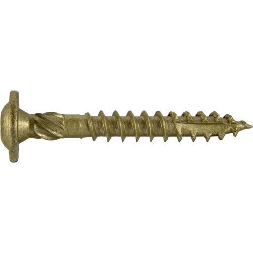 Vista 7 de Tornillo de retraso de construcción #15 x 2 - Tornillo de retraso estructural de alta resistencia Torx/Star Drive - Compatible con ACQ - Cabezal