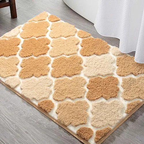 Vista 16 de DEXDE Alfombras de Baño Corredor 24x47 pulgadas Alfombra de Baño Larga Antideslizante Suave Lavable Alfombras de Baño Grandes para Baño Dormitorio