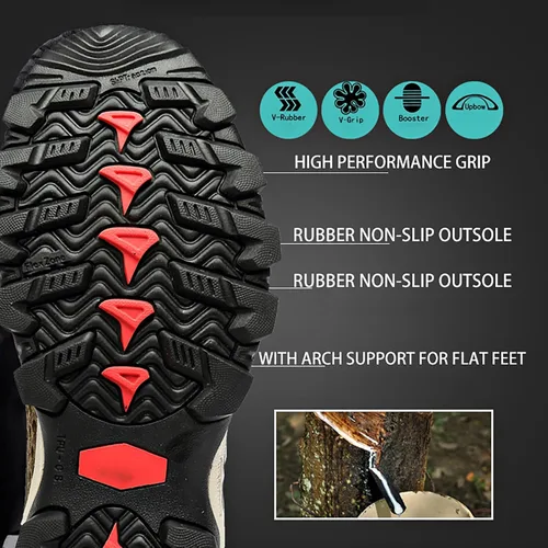 Vista 6 de Gomehui Tenis ortopédicos portátiles de secado rápido para hombre, zapatos deportivos casuales para correr, caminar con soporte de arco para pies