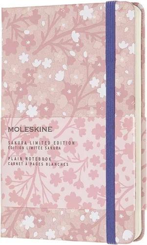 Vista 34 de Moleskine Edición Limitada Sakura - Cuaderno, tapa dura, grande (5 x 8.25 pulgadas), a rayas/con líneas, Caja de Coleccionista Premium Swan