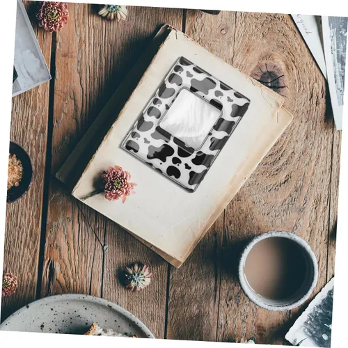 Vista 9 de STOBOK 2pcs Cute Cow Pattern Photo Album Practical Storage Book for Cards Photos Smooth Material for Students Memory Keeping Lightweight Chic Design
