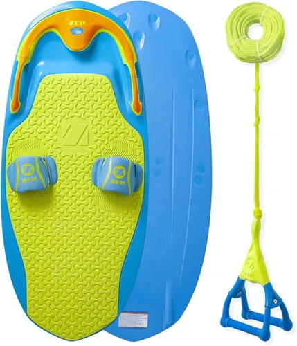 Vista 9 de You Got This 260 Board and Handle Combo with EVA Foam Padding, All-in-One Kneeboard, Wakeboard, Wakeskate, and Wakesurf Board for Kids, Teens, and