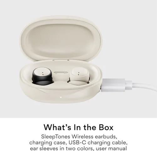 Vista 11 de MEE audio SleepTones - Auriculares para dormir con Bluetooth para dormir de Beige
