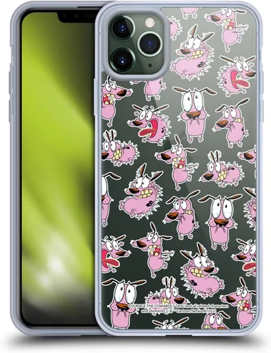 Vista 11 de Head Case Designs Officially Licensed Courage The Cowardly Dog Character Art Graphics Gel Case [Military Grade] Compatible with Apple iPhone 7