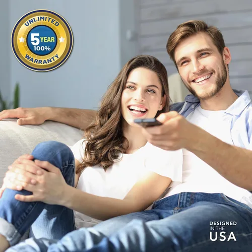 Vista 6 de Protector electrónico de voltaje y sobretensiones para Smart TV, consolas de juegos y centro de entretenimiento, protege contra alto y bajo voltaje