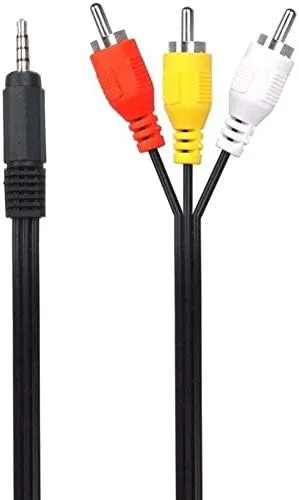 Vista 2 de Cable de TV A/V AV para DCR-TRV480 DCR-TRV460 DCR-TRV360 DCR-TRV350 e