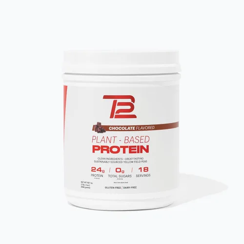 Vista 12 de TB12 Proteína en polvo a base de plantas de Tom Brady, 24g de proteína de guisante vegana, baja en azúcar, baja en carbohidratos, sin OMG, reemplazo