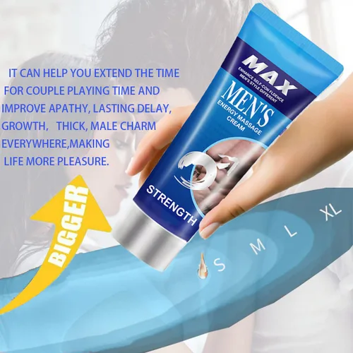 Vista 5 de Crema de ampliación masculina, crema de ampliación de parte privada, crema extensora más gruesa más larga y fuerte para hombres 1.7 fl oz