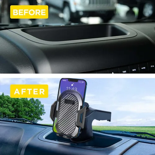 Vista 3 de Soporte de teléfono para tablero para Jeep Wrangler JK JKU 2011