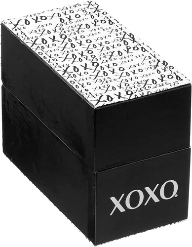 Vista 3 de XOXO XO3439 Reloj analógico de cuarzo de oro rosa para mujer, Oro Rosa, Moderno