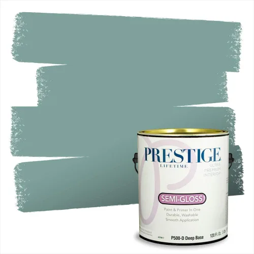 Vista 41 de Prestige Paints - 2 en 1, pintura base y pintura de exterior, E100-N-735BM