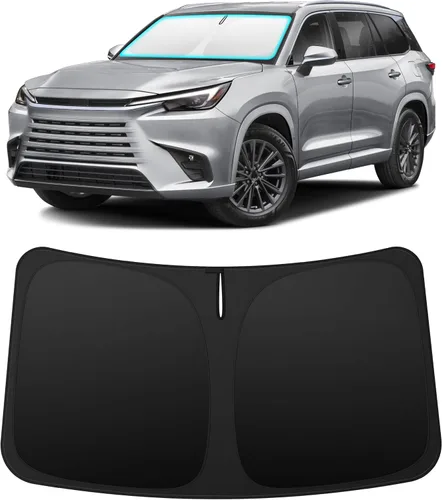 Vista 107 de INSAUTO Accesorios para parasol de parabrisas de ajuste personalizado para Acura RDX 2019-2026, parasol plegable para ventana delantera, reflector