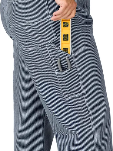 Vista 3 de Liberty Big Smith Men's Hickory Stripe Bib Overall