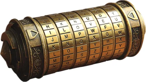 Vista 8 de Cryptex - Cajas de rompecabezas con código Da Vinci, Mini Cryptex Lock, aniversario, día de San Valentín, rompecabezas de cumpleaños, regalos