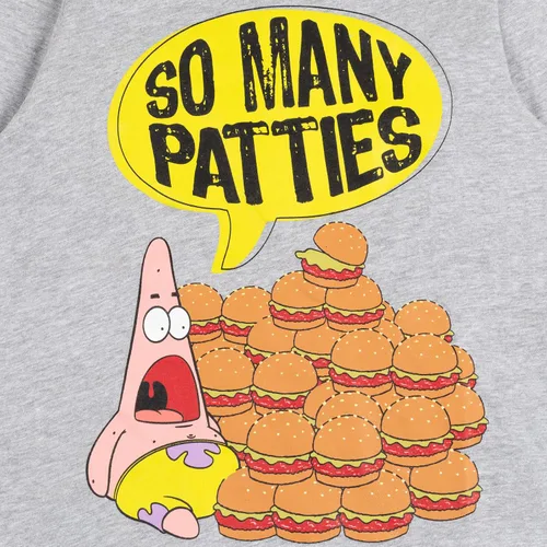 Vista 5 de SpongeBob SquarePants Patrick Squidward 2 Pack Long Sleeve T-Shirts Toddler to Big Kid