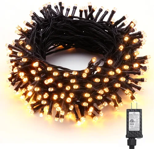 Vista 23 de Brizled - Tira de luces inteligentes para Navidad, 20 metros / 66 pies, 200 luces LED que cambian de color, control por aplicación y voz, luces