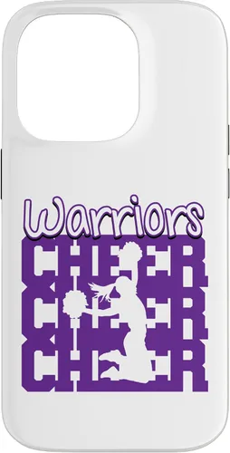 Vista 16 de Warriors Cheer Back to School Cheerleading Spirit P Case for iPhone XR
