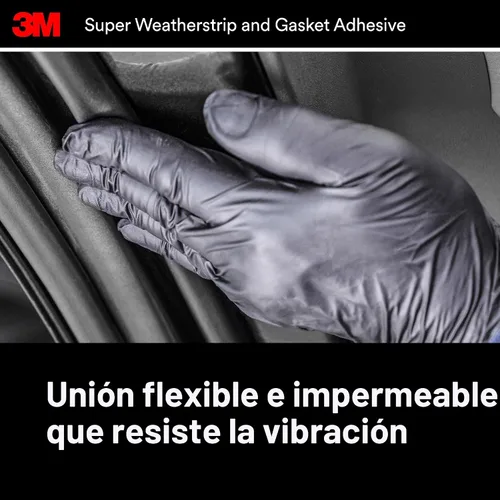 Vista 6 de 3M adhesivo para burletes negro, 08011, 5 onzas líquidas, 1 por paquete