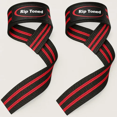 Vista 11 de Rip Toned Lasso Lifting Straps for Weightlifting, 23¼" Padded