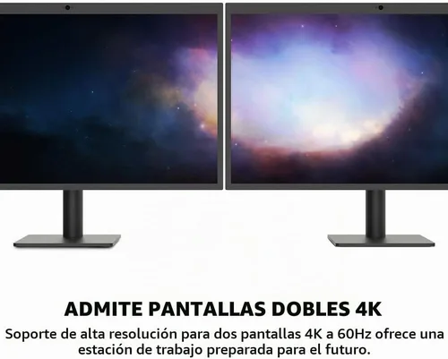 Vista 5 de Belkin Thunderbolt 3 Dock Pro con cable Thunderbolt 3 - Hub USB-C - Estación de acoplamiento USB-C para MacOS y Windows, 4K dual a 60Hz, velocidad