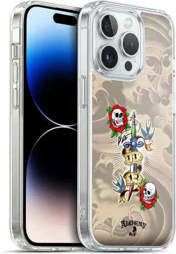 Vista 48 de Head Case Designs Funda de gel con licencia oficial de Alchemy Gothic 13 Dagger Illustration [protección de grado militar] compatible con Apple