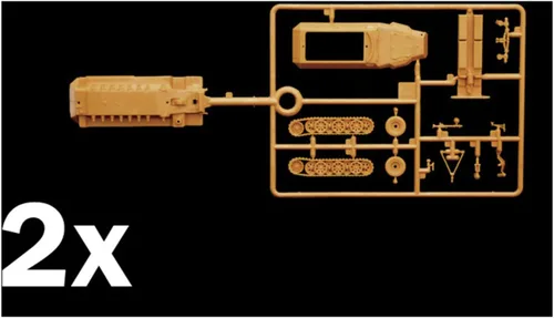 Vista 2 de Italeri 510007516-1:72 Kit de montaje rápido de la versión D del vehículo especial 251/1