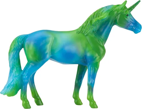 Vista 5 de Breyer Stablemates Set de regalo de unicornio con remolino 6912, multicolor, 00