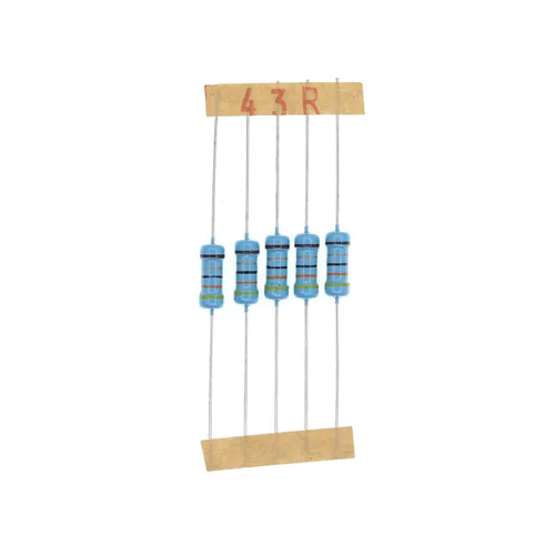 Vista 8 de 100PCS 1 vatios 1W 0R1 0.1 ohmios 1% resistencia de película metálica