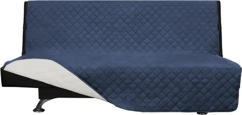 Vista 50 de Easy-Going - Funda reversible para sofá, resistente al agua, con varillas de espuma y correas elásticas, protector de muebles para mascotas y perros